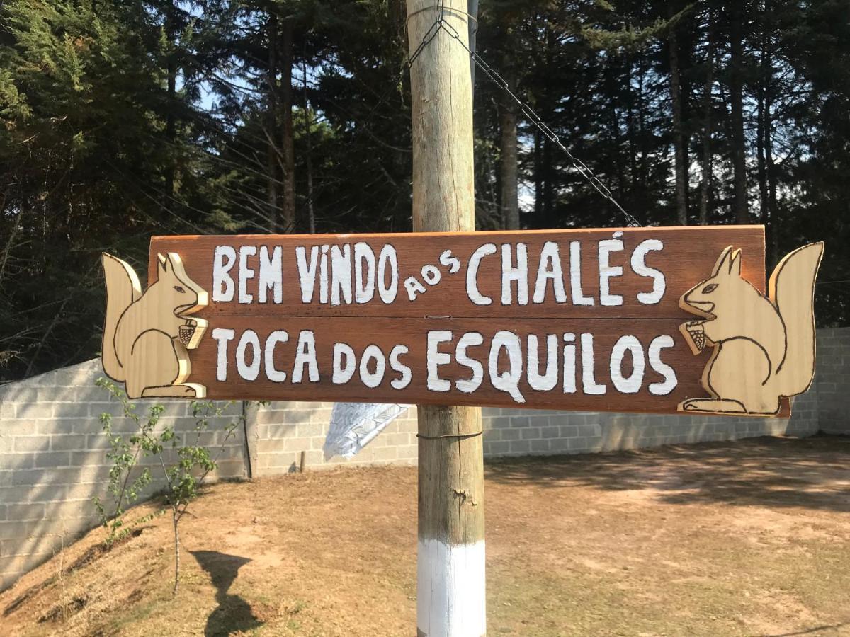 Chales Toca Dos Esquilos Campos do Jordão Exteriör bild